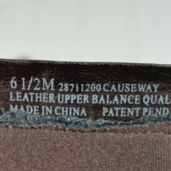 Naturalizer Causeway Brown Pebbled Leather & Suede Boots I157 - Picture 10 of 14